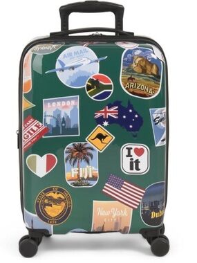 IT Luggage Print hardside carry-on spinner